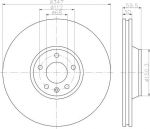 Hella 8DD 355 111-161 тормозной диск на AUDI A6 Allroad (4FH, C6)