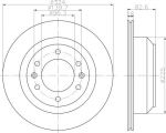 Hella 8DD 355 116-491 тормозной диск на HYUNDAI H-1 Cargo (TQ)