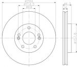 Hella 8DD 355 118-671 тормозной диск на HYUNDAI SANTA FE I (SM)