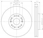 Hella 8DD 355 119-381 тормозной диск на TOYOTA CELSIOR (UCF3_)