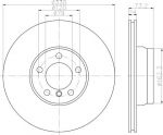 Hella 8DD 355 121-841 тормозной диск на 4 Gran Coupe (F36)