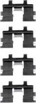 Hella 8DZ 355 202-231 комплектующие, колодки дискового тормоза на NISSAN PRAIRIE (M10, NM10)