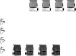 Hella 8DZ 355 202-371 комплектующие, колодки дискового тормоза на TOYOTA LAND CRUISER 80 (_J8_)