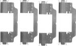 Hella 8DZ 355 203-301 комплектующие, колодки дискового тормоза на FIAT SCUDO c бортовой платформой/ходовая часть (272, 270)