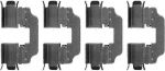 Hella 8DZ 355 203-411 комплектующие, колодки дискового тормоза на RENAULT MEGANE III Grandtour (KZ0/1)