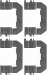 Hella 8DZ 355 203-931 комплектующие, колодки дискового тормоза на HYUNDAI SANTA FE II (CM)