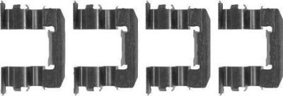 Hella 8DZ 355 204-021 комплектующие, колодки дискового тормоза на HYUNDAI COUPE (RD)