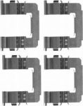 Hella 8DZ 355 204-161 комплектующие, колодки дискового тормоза на SUBARU LEGACY IV универсал (BL, BP, B13_)