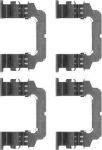 Hella 8DZ 355 204-621 комплектующие, колодки дискового тормоза на NISSAN PATROL GR V Wagon (Y61)