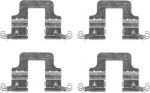 Hella 8DZ 355 204-851 комплектующие, колодки дискового тормоза на AUDI A7 Sportback (4GA, 4GF)