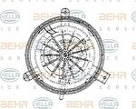 Hella 8EW 009 159-251 вентилятор салона на MERCEDES-BENZ 190 (W201)