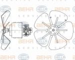 Hella 8EW 009 160-291 вентилятор салона на MAN F 90 Unterflur