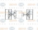 Hella 8EW 009 160-591 вентилятор салона на VOLVO FL 6