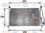 Hella 8FC 351 035-151 конденсатор, кондиционер на OPEL VECTRA A (86_, 87_)