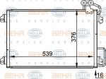 Hella 8FC 351 300-511 конденсатор, кондиционер на RENAULT SCЙNIC I (JA0/1_)