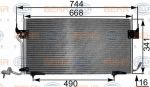 Hella 8FC 351 301-291 конденсатор, кондиционер на PEUGEOT PARTNER фургон (5)