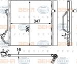 Hella 8FC 351 303-421 конденсатор, кондиционер на SMART CITY-COUPE (450)