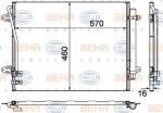 Hella 8FC 351 319-431 конденсатор, кондиционер на VW PASSAT (362)