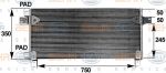 HELLA Радиатор кондиционера 750x351x16 MAN TGA, TGX, TGS, TGL 00-> (8FC351300-121)