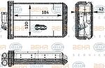Hella 8FH 351 312-781 теплообменник, отопление салона на MERCEDES-BENZ S-CLASS (W140)