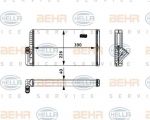HELLA Радиатор отопителя MB Actros (8FH351312-541)