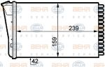 HELLA Радиатор отопителя OPEL Omega B 2,0-3,2L 94-03 (1618026, 8FH351313-291)