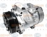 Hella 8FK 351 127-561 компрессор, кондиционер на RENAULT MEGANE I (BA0/1_)
