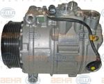 HELLA Компрессор кондиционера восстановленный MB W203/W211/W220/W209/W219/R230 05/00- (0002309111, 8FK351316-771)