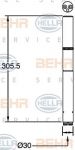 Hella 8FT 351 335-141 осушитель, кондиционер на ALFA ROMEO 159 (939)