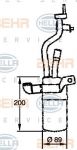 HELLA Осушитель кондиционера FORD Focus II 1,4/1,6 04- (1466513, 8FT351335-091)