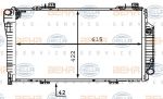 Hella 8MK 376 710-364 радиатор, охлаждение двигателя на MERCEDES-BENZ C-CLASS универсал (S202)