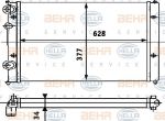 Hella 8MK 376 714-441 радиатор, охлаждение двигателя на VW CADDY II фургон (9K9A)