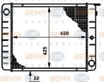 Hella 8MK 376 720-681 радиатор, охлаждение двигателя на VOLVO 240 Kombi (P245)