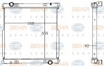 Hella 8MK 376 758-011 радиатор, охлаждение двигателя на IVECO EuroCargo