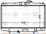 Hella 8MK 376 768-261 радиатор, охлаждение двигателя на HONDA ACCORD VI (CG, CK)