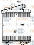 Hella 8MK 376 783-631 радиатор, охлаждение двигателя на JOHN DEERE Series 6020