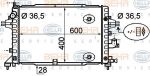 Hella 8MK 376 790-044 радиатор, охлаждение двигателя на OPEL ASTRA H (L48)