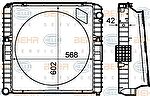 Hella 8MK 376 792-131 радиатор, охлаждение двигателя на IVECO EuroCargo