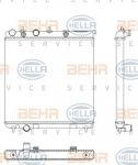 Hella 8MK 376 901-071 радиатор, охлаждение двигателя на PEUGEOT 208