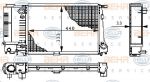HELLA Радиатор E36 M40/M42/M43/M44/E34 M40/M43 МКПП,-AC =17111719996 (17111723537, 8MK376711-591)