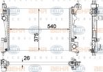 HELLA Радиатор охлаждения двигателя OPEL CORSA D 1.2/1.4 XER,XEL (1300339, 8MK376756-321)