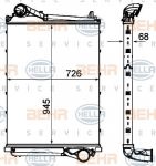 Hella 8ML 376 906-381 интеркулер на VOLVO FMX