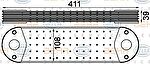Hella 8MO 376 906-431 масляный радиатор, двигательное масло на VOLVO FM 9