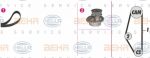 Hella 8MP 376 814-891 водяной насос + комплект зубчатого ремня на OPEL KADETT D (31_-34_, 41_-44_)