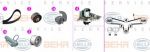 Hella 8MP 376 816-841 водяной насос + комплект зубчатого ремня на AUDI A6 Avant (4B5, C5)