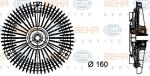 Hella 8MV 376 732-251 сцепление, вентилятор радиатора на MERCEDES-BENZ C-CLASS (W202)