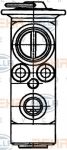 Hella 8UW 351 029-011 расширительный клапан, кондиционер на MERCEDES-BENZ ACTROS