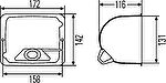 Hella 9BG 127 426-001 корпус, основная фара на FENDT Farmer