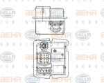 Hella 9XX 009 122-051 сопротивление, вентилятор салона на RENAULT KANGOO (KC0/1_)