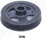 JapanParts PU-216 ременный шкив, коленчатый вал на TOYOTA PRIUS PLUS (ZVW4_)